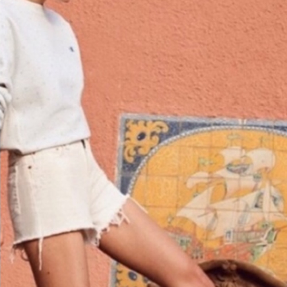 Girlfriend high rise shorts